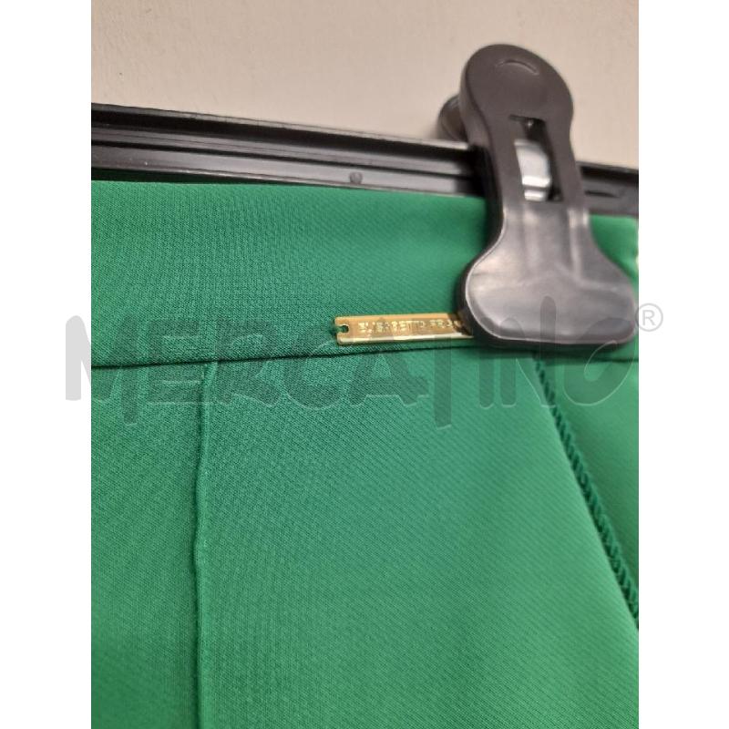 PANTALONE DONNA ELISABETTA FRANCHI VERDE  | Mercatino dell'Usato Bastia umbra 2