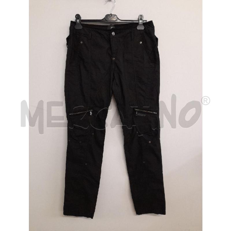 PANTALONE DONNA GALLIANO NERO  | Mercatino dell'Usato Bastia umbra 1
