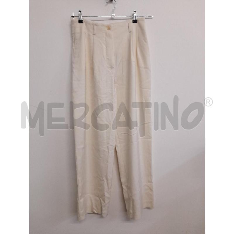 PANTALONE DONNA LUISA SPAGNOLI BEIGE CHIARO  | Mercatino dell'Usato Bastia umbra 1
