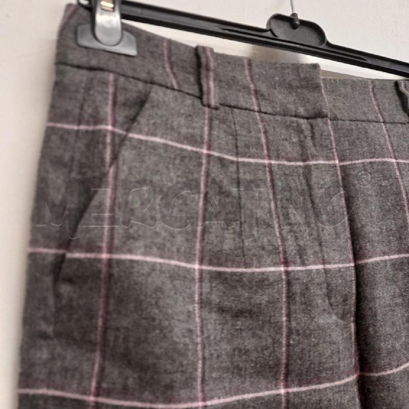 PANTALONE DONNA LUISA SPAGNOLI GRIGIO QUADRI  | Mercatino dell'Usato Bastia umbra 2