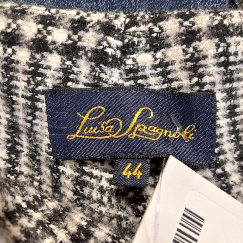 PANTALONE DONNA LUISA SPAGNOLI TARTAN NERO E BIANCO  | Mercatino dell'Usato Bastia umbra 2