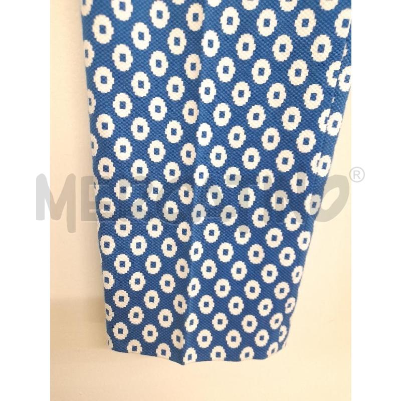PANTALONE DONNA MAX&CO BLU DETTAGLI BIANCHI  | Mercatino dell'Usato Bastia umbra 2