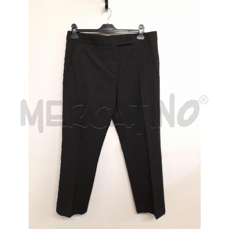 PANTALONE DONNA MAX MARA NERO GESSATO  | Mercatino dell'Usato Bastia umbra 1