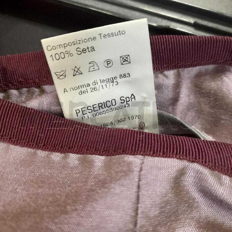 PANTALONE DONNA PESERICO VIOLA PURA SETA  | Mercatino dell'Usato Bastia umbra 2