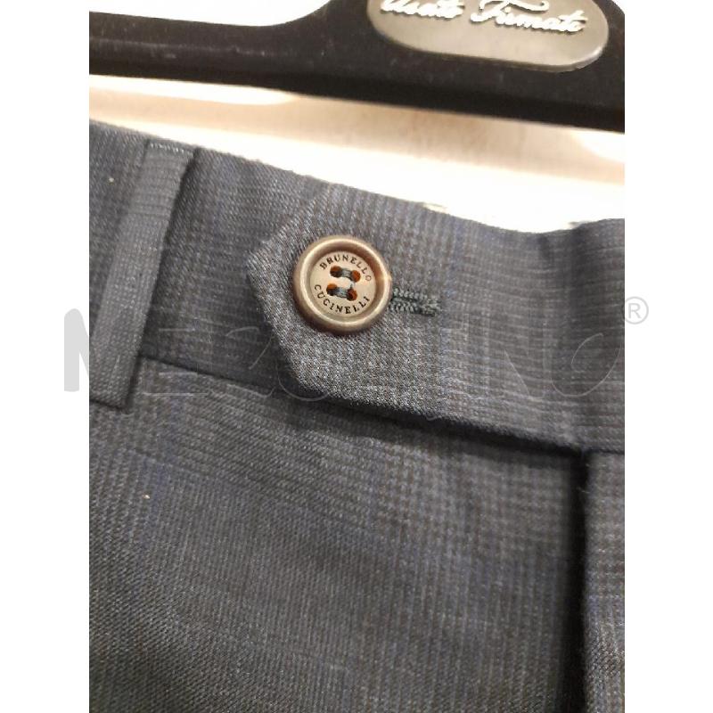 PANTALONE UOMO BRUNELLO CUCINELLI BLU INT GRIGIO  | Mercatino dell'Usato Bastia umbra 2