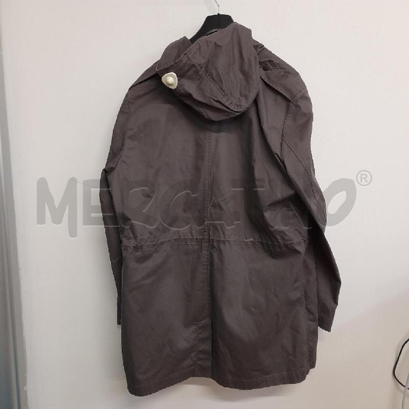 PARKA UOMO GATTINONI GRIGIO SCURO CON CAPPUCCIO  | Mercatino dell'Usato Bastia umbra 3