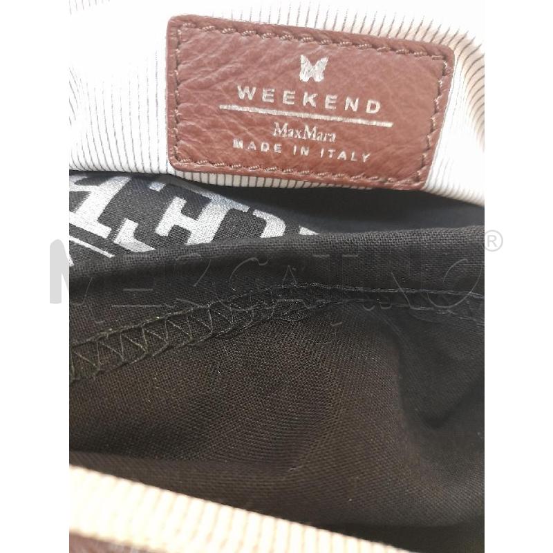 PASTICCINO MAXMARA RAFIA BORGOGNA BORSA MIS GRANDE | Mercatino dell'Usato Bastia umbra 3