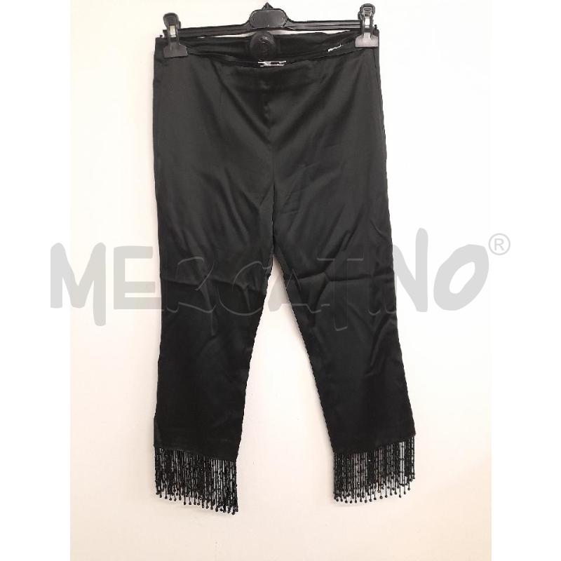 PINOCCHIETTO DONNA BLUMARINE NERO IN RASO CON PIETRE  | Mercatino dell'Usato Bastia umbra 1