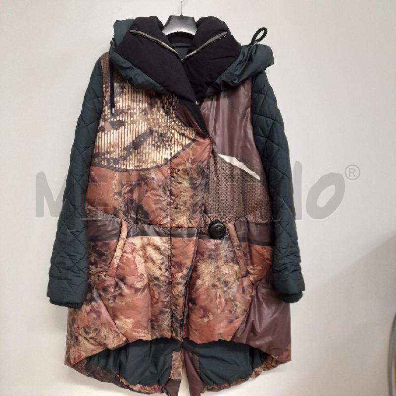 PIUMINO DONNA ISOLA MARRAS FANTA VERDE E MARRONE  | Mercatino dell'Usato Bastia umbra 1