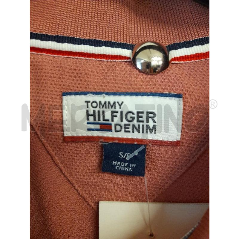 POLO DONNA TOMY HILFIGER ROSA PIQUET  | Mercatino dell'Usato Bastia umbra 2