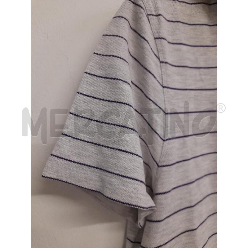 POLO UOMO (S) BRUNELLO CUCINELLI GRIGIA RIGA VIOLA | Mercatino dell'Usato Bastia umbra 2