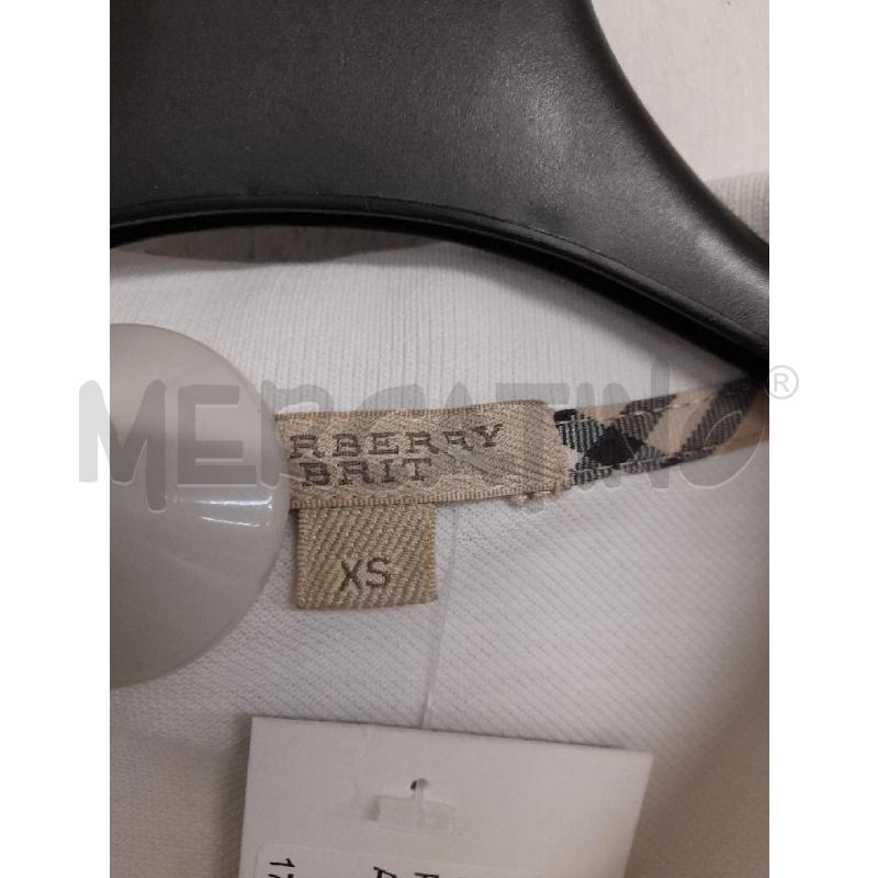 POLO UOMO BURBERRY BIANCA  | Mercatino dell'Usato Bastia umbra 2