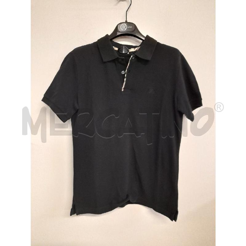 POLO UOMO BURBERRY NERA | Mercatino dell'Usato Bastia umbra 1