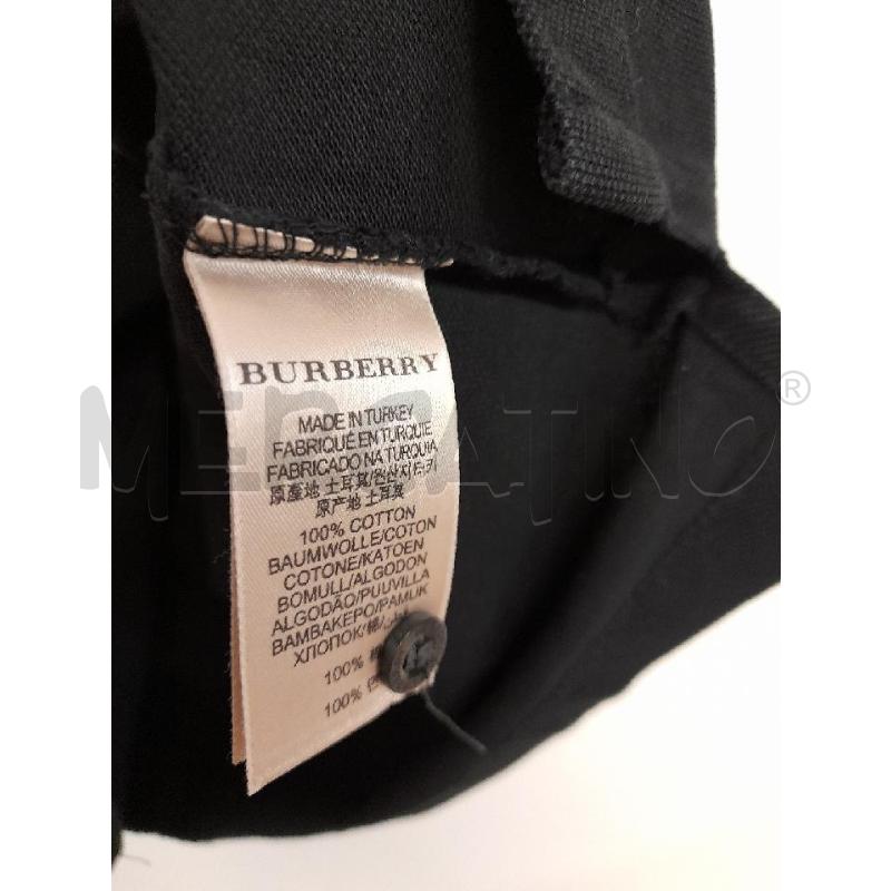 POLO UOMO BURBERRY NERA | Mercatino dell'Usato Bastia umbra 3
