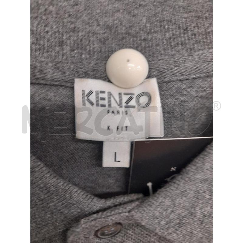 POLO UOMO KENZO GRIGIA DET GIALLO  | Mercatino dell'Usato Bastia umbra 2