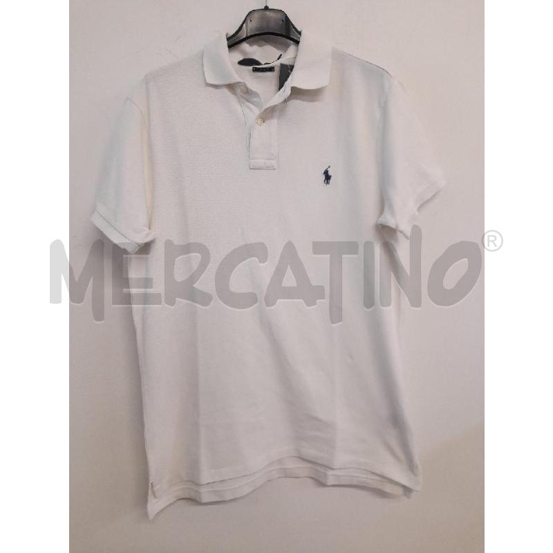 POLO UOMO RALPH LAUREN BIANCA  | Mercatino dell'Usato Bastia umbra 1