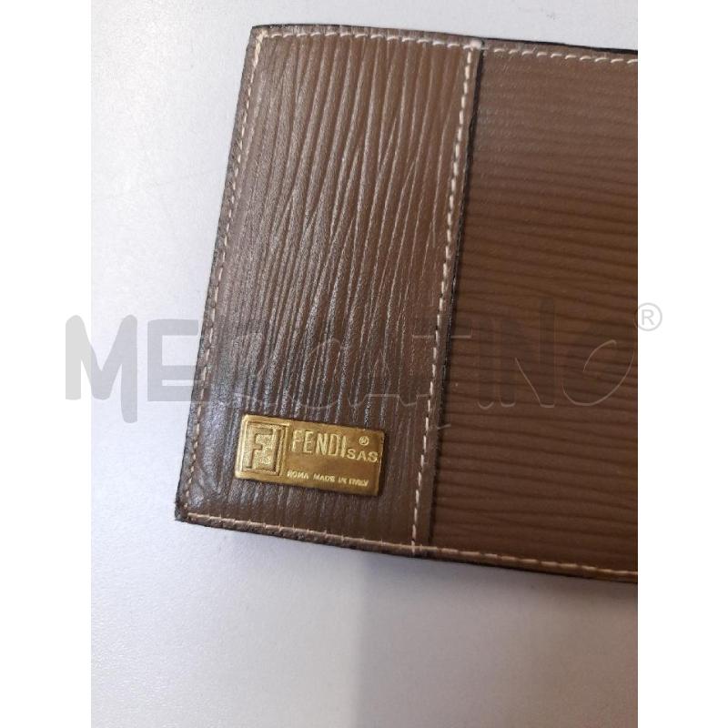 PORTA ASSEGNI FENDI VINTAGE BEIGE  | Mercatino dell'Usato Bastia umbra 3