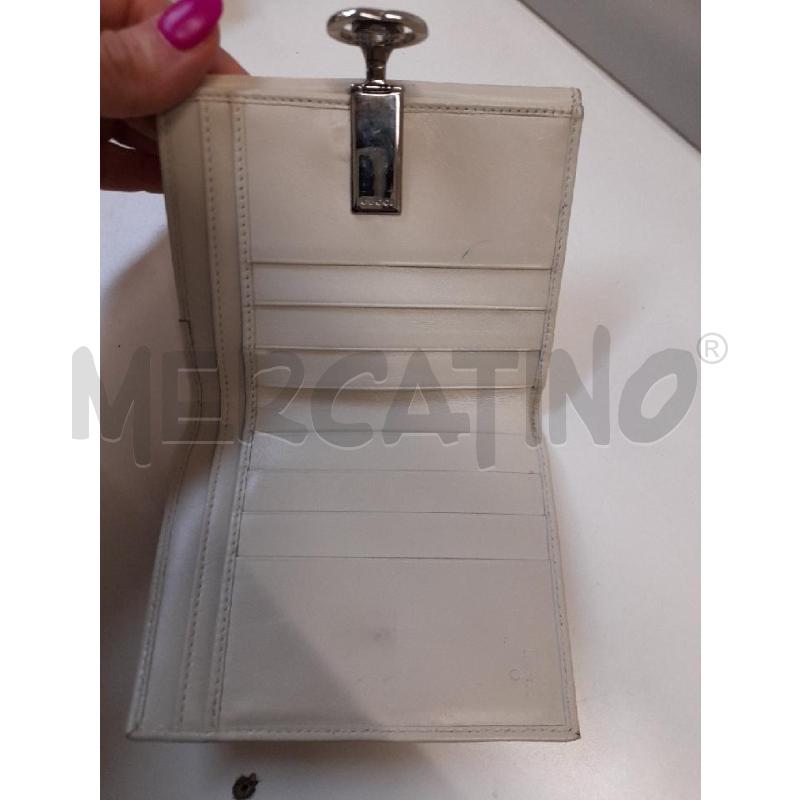 PORTA FOGLIO GUCCI VINTAGE PANNA PICCOLI SEGNI  | Mercatino dell'Usato Bastia umbra 2