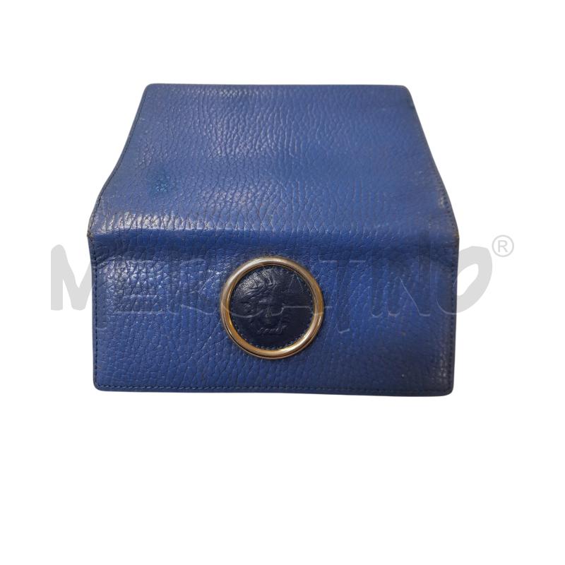 PORTA FOGLIO VINTAGE GIANNI VERSACE BLU | Mercatino dell'Usato Bastia umbra 1