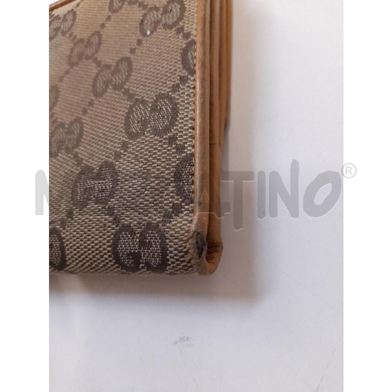 PORTA FOGLIO VINTAGE GUCCI CANVAS TIGER | Mercatino dell'Usato Bastia umbra 4