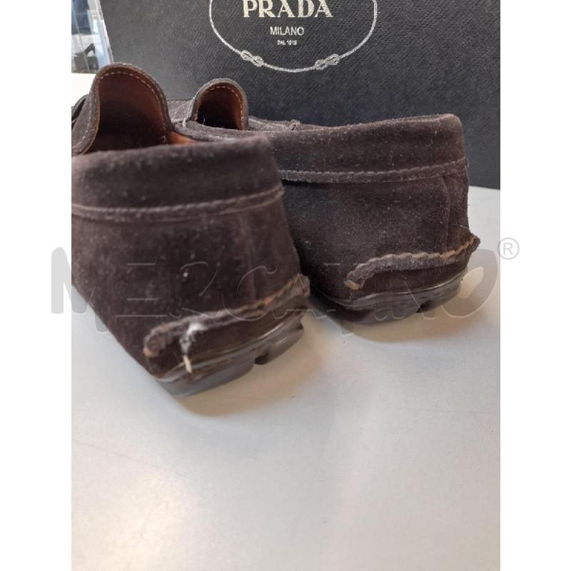 PRADA MOCASSINI (42) UOMO MARRONE SCAMOSCIATO | Mercatino dell'Usato Bastia umbra 3