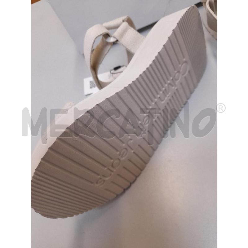 SANDALI DONNA CALVIN KLEIN BEIGE CHIARO  | Mercatino dell'Usato Bastia umbra 3