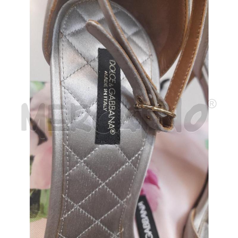 SANDALI DONNA DOLCE&GABBANA DETTAGLIO GIOIELLO  | Mercatino dell'Usato Bastia umbra 3