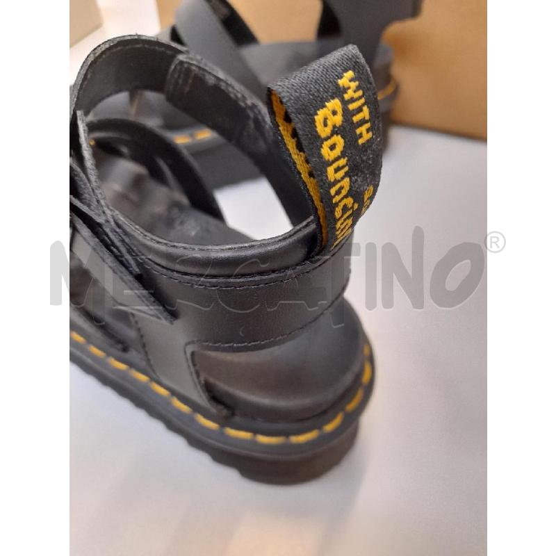 SANDALI DONNA DR MARTENS NERI  | Mercatino dell'Usato Bastia umbra 3