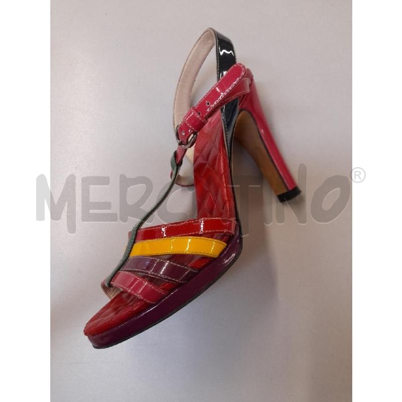SANDALI DONNA D&G FANTA ROSSI INT TRAPUNTATO  | Mercatino dell'Usato Bastia umbra 2