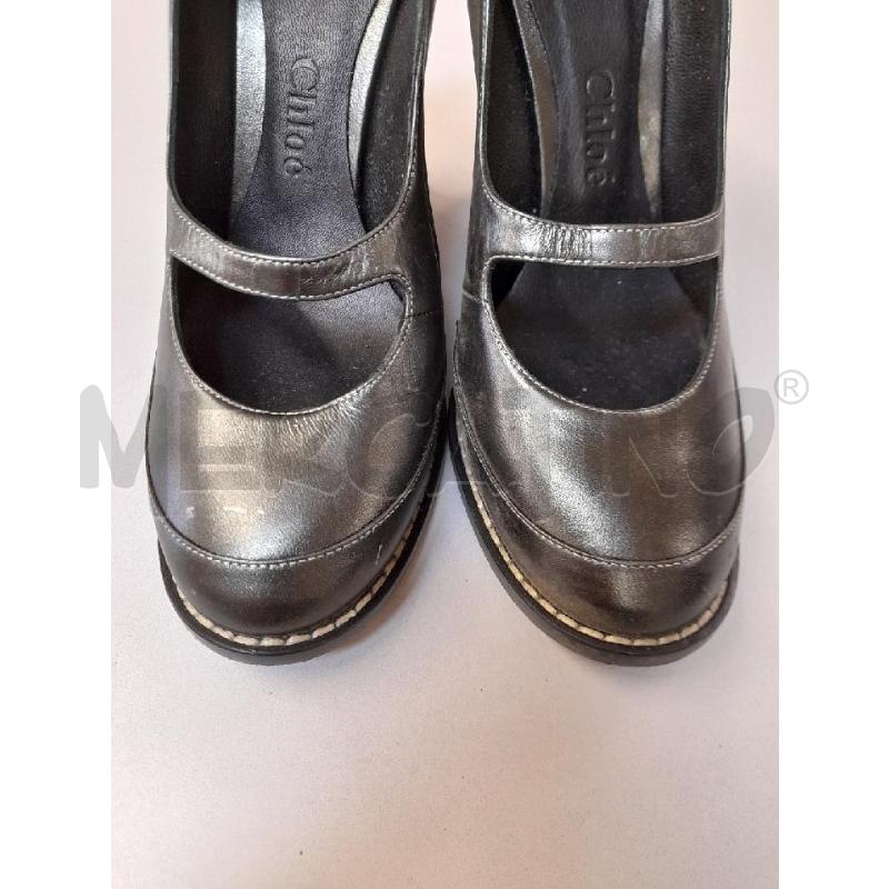 SCARPE DONNA CHLOE VERDE METALLIZZATO | Mercatino dell'Usato Bastia umbra 4