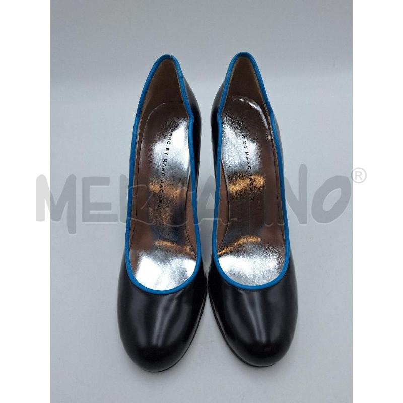 SCARPE TACCHI MARC JACOBS  NERE PROF TURCHESE  | Mercatino dell'Usato Bastia umbra 1