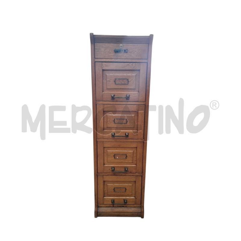 SCHEDARIO SCHIROLLI MASSELLO 4 CASSETTI  | Mercatino dell'Usato Bastia umbra 1