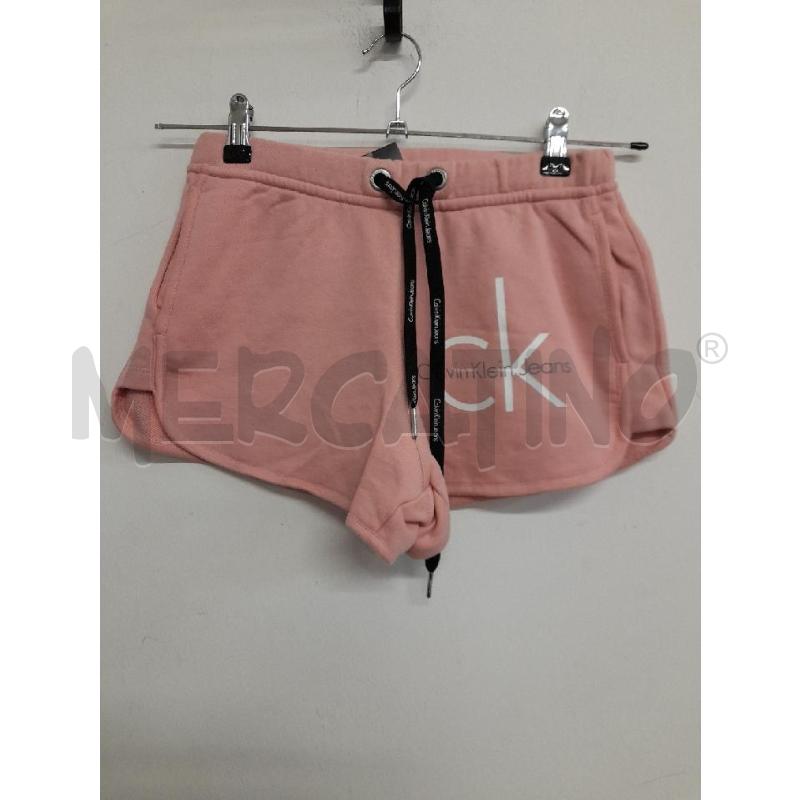 SHORTS DONNA CALVIN KLEIN  ROSA | Mercatino dell'Usato Bastia umbra 1