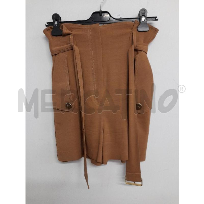 SHORTS DONNA ELISABETTA FRANCHI CAMMELLO VITA ALTA  | Mercatino dell'Usato Bastia umbra 1