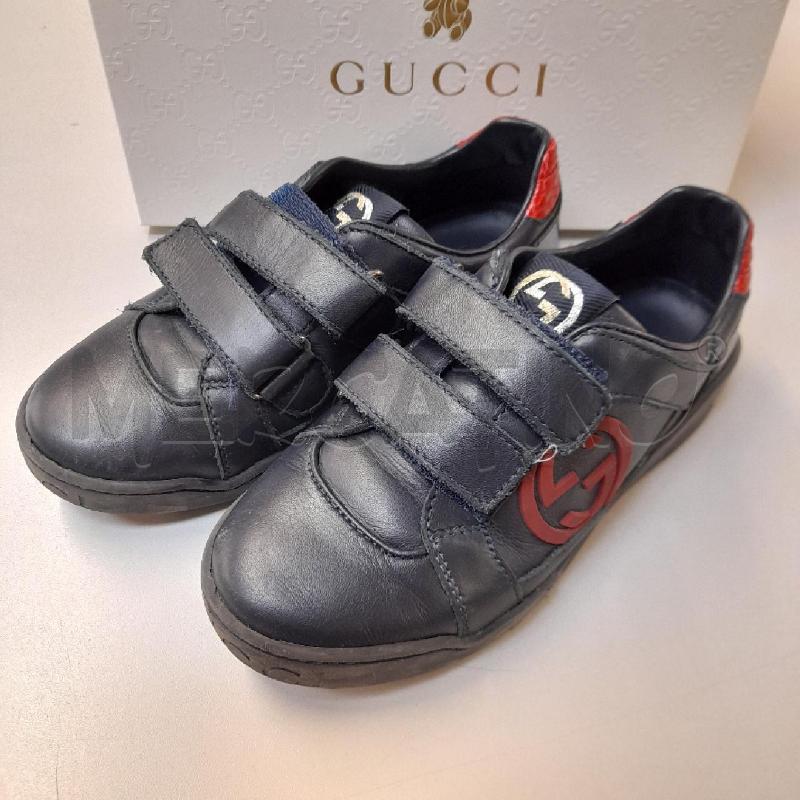 SNEAKERS BAMBINO GUCCI DET ROSSO  | Mercatino dell'Usato Bastia umbra 1