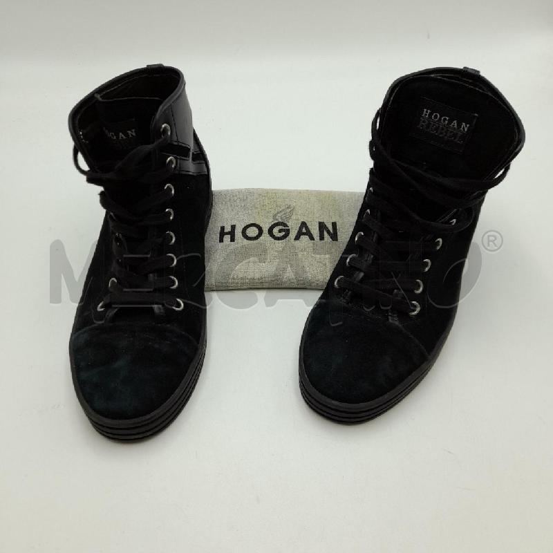 SNEAKERS DONNA HOGAN NERE ALTE SCAMOSCIATE  | Mercatino dell'Usato Bastia umbra 1