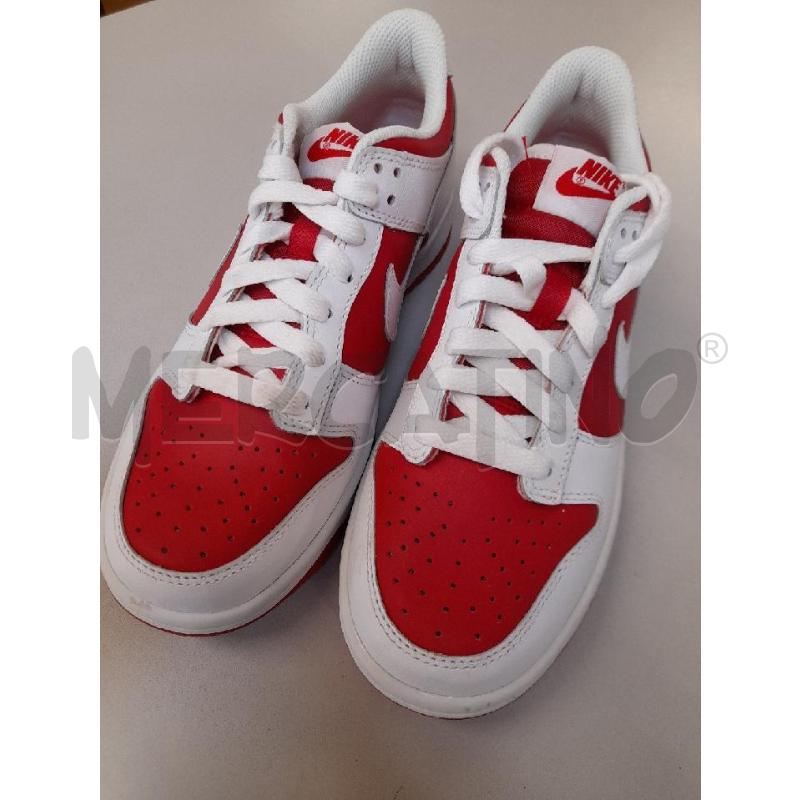 SNEAKERS DONNA NIKE BIANCHE E ROSSE  | Mercatino dell'Usato Bastia umbra 1