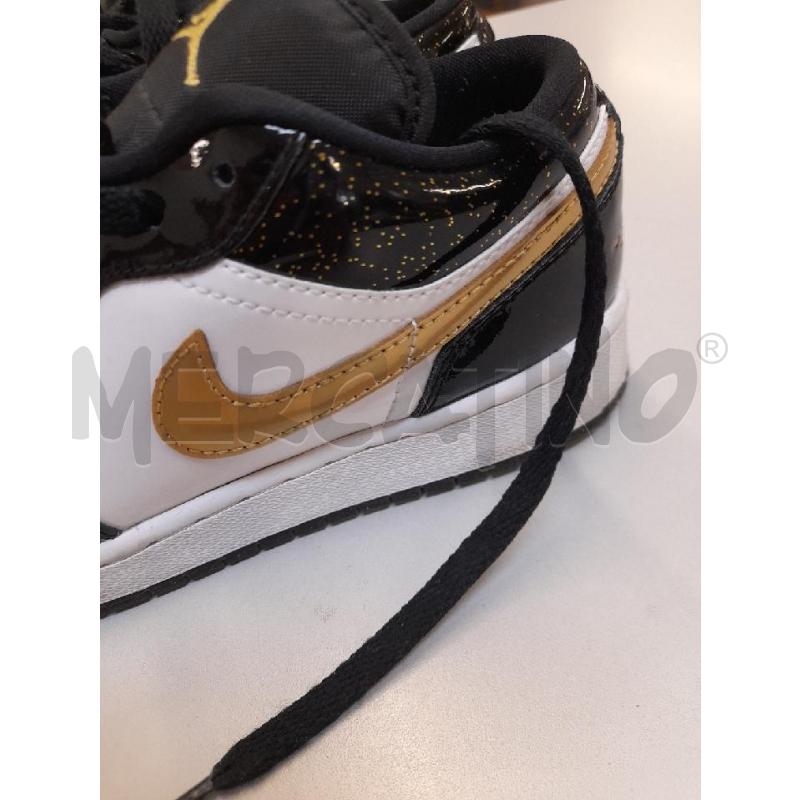 SNEAKERS DONNA NIKE YOUTH AIR JORDAN NERE E ORO  | Mercatino dell'Usato Bastia umbra 3