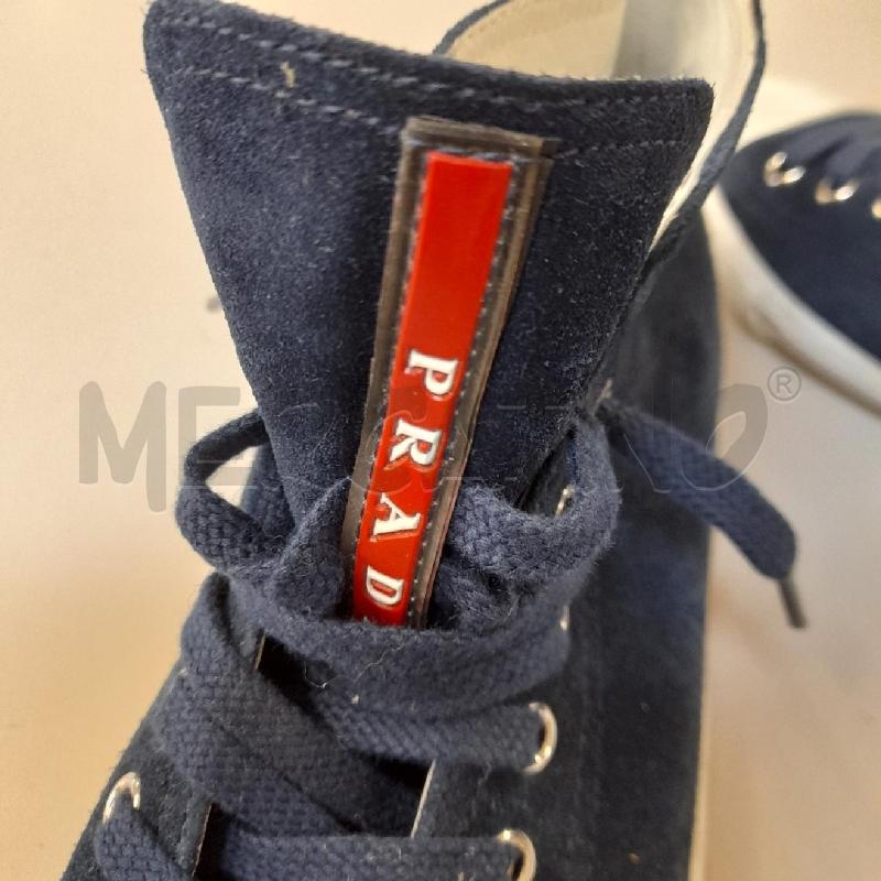 SNEAKERS DONNA PRADA BLU SCAMOSCIATE (ALCUNI SEGNI) | Mercatino dell'Usato Bastia umbra 3