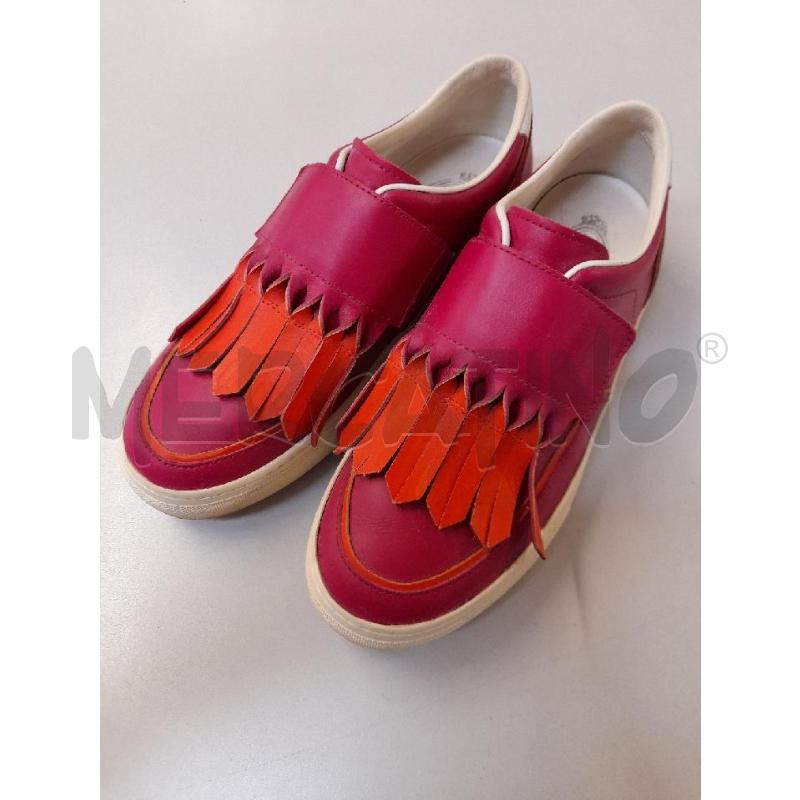 SNEAKERS DONNA TOD'S FUCSIA E ARANCIONE  | Mercatino dell'Usato Bastia umbra 1