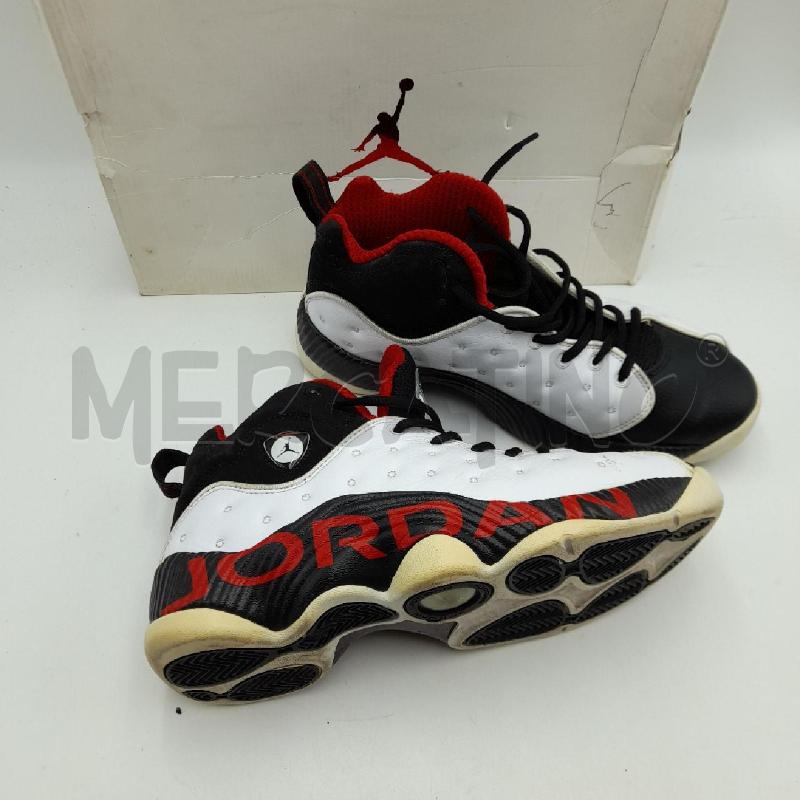 SNEAKERS UOMO JORDAN JUMPMAN TEAM 2 ROSSE NERE BIANCHE  | Mercatino dell'Usato Bastia umbra 3