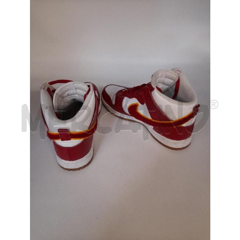 SNEAKERS UOMO NIKE DUNK BIANCHE E ROSSE | Mercatino dell'Usato Bastia umbra 3