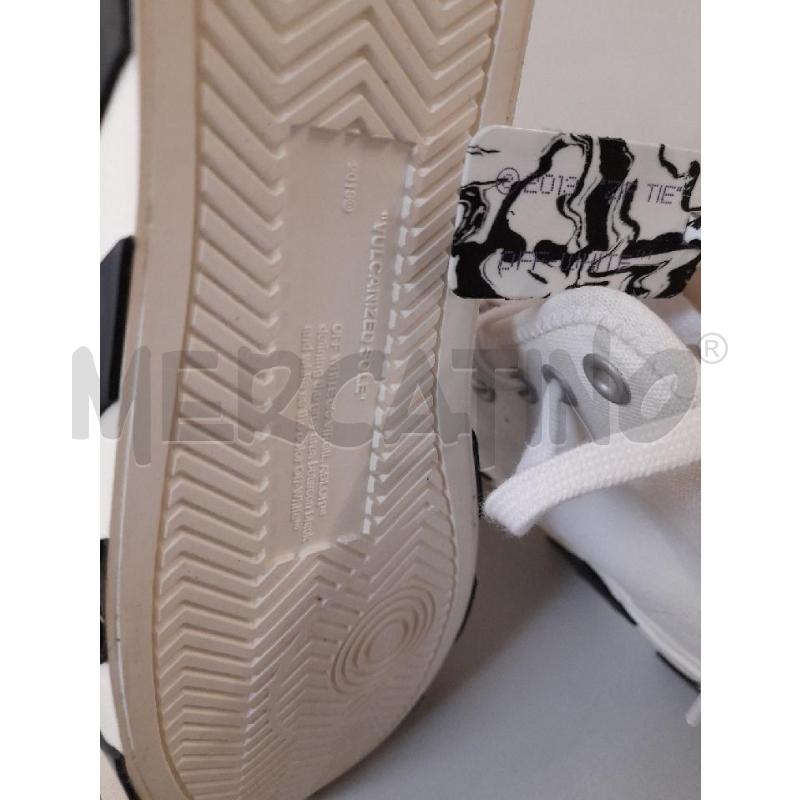 SNEAKERS UOMO OFF-WHITE VULCANIZED BIANCHE ALTE  | Mercatino dell'Usato Bastia umbra 3