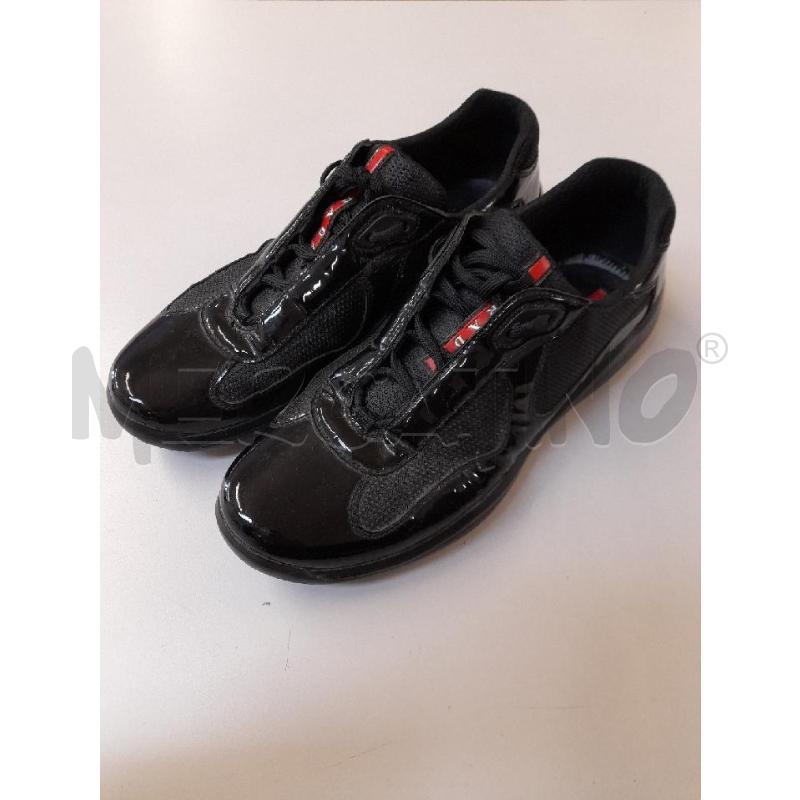 SNEAKERS UOMO PRADA NERE VERNICE  | Mercatino dell'Usato Bastia umbra 1