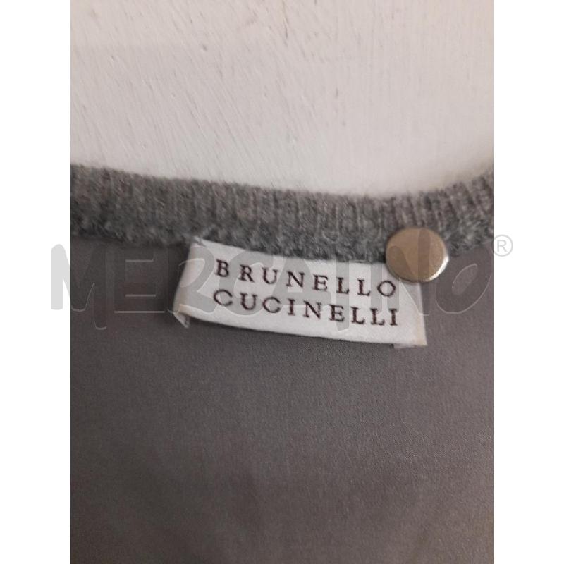 SOTTO GIACCA BRUNELLO CUCINELLI GRIGIO CHIARO  | Mercatino dell'Usato Bastia umbra 2