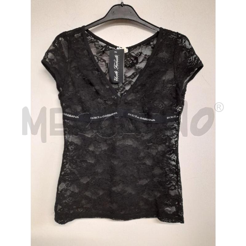 SOTTO GIACCA DOLCE&GABBANA NERA PIZZO  | Mercatino dell'Usato Bastia umbra 1