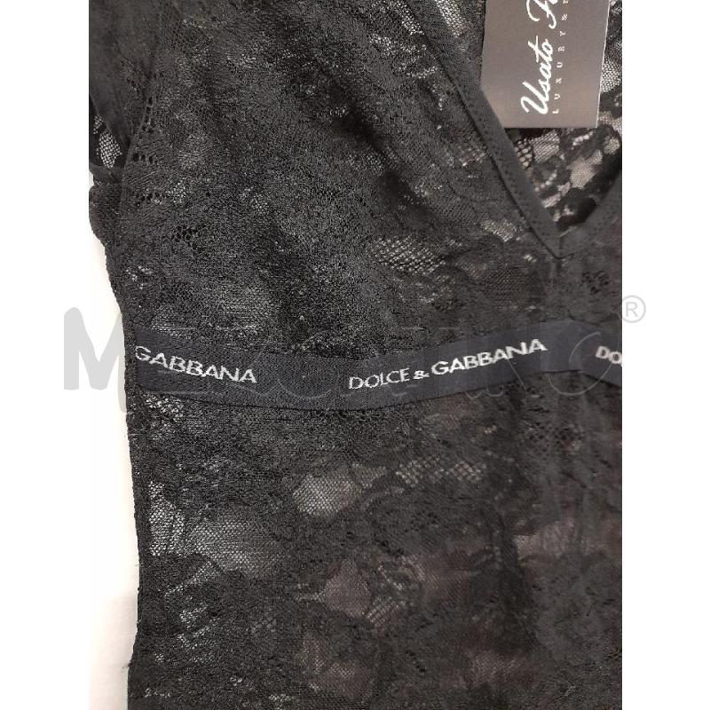 SOTTO GIACCA DOLCE&GABBANA NERA PIZZO  | Mercatino dell'Usato Bastia umbra 2