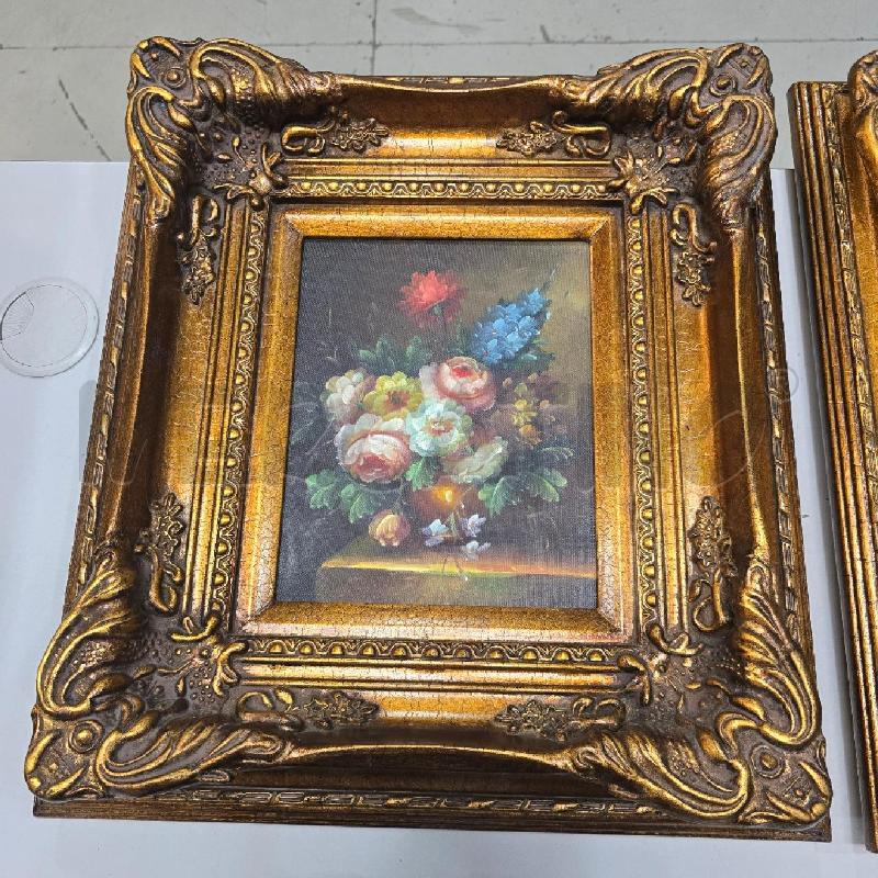 STAMPA SU TELA CORNICE BAROCCA NATURA MORTA | Mercatino dell'Usato Bastia umbra 1