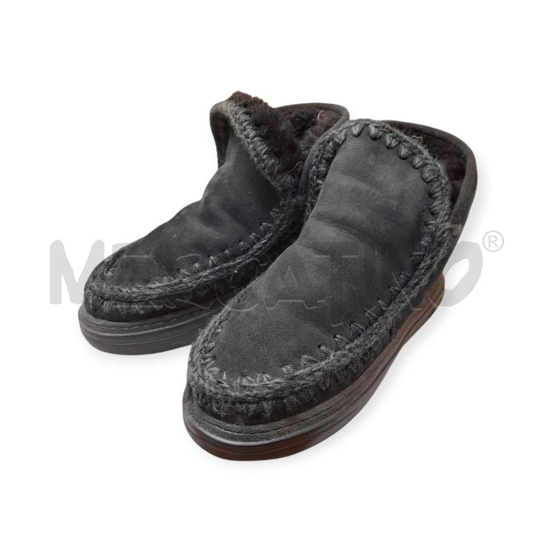 STIVALETTI DONNA MOU ESKIMO NERI SCRITTA GLITTER  | Mercatino dell'Usato Bastia umbra 2