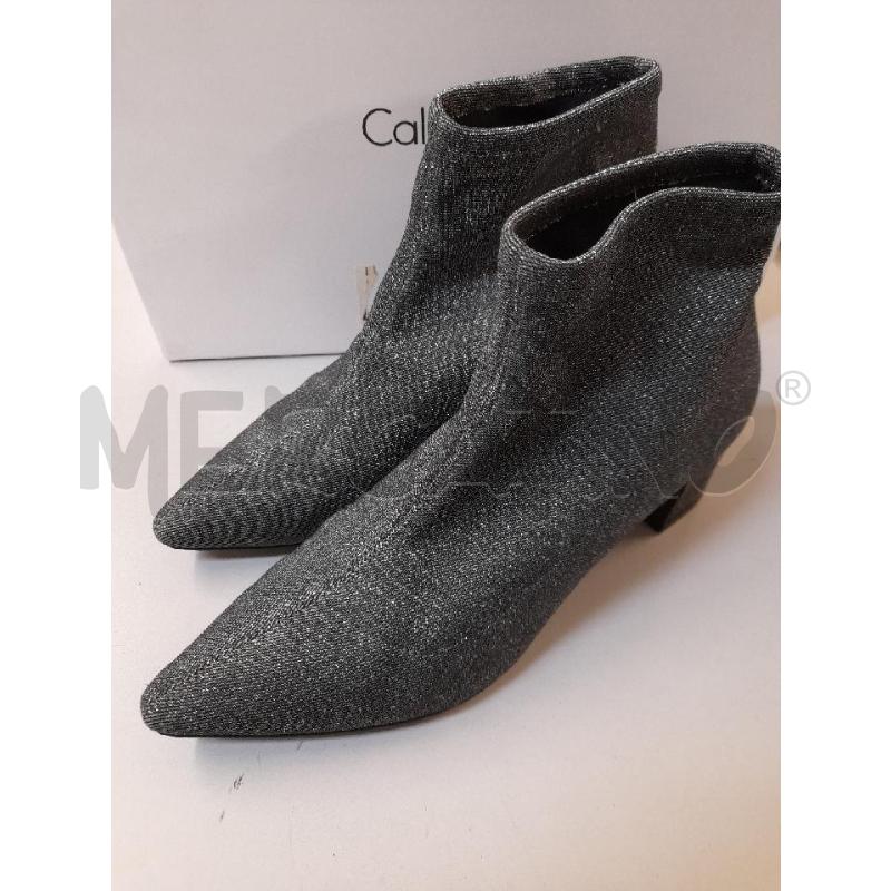 STIVALI DONNA CALVIN KLEIN LUREX GRIGIO  | Mercatino dell'Usato Bastia umbra 1
